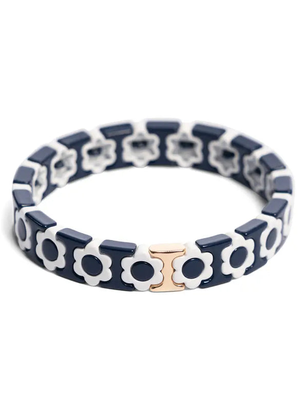 Daily Candy Midnight Kiss Tile Bracelet