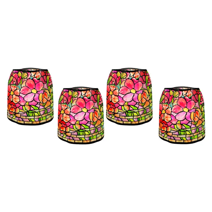 Modgy Luminary Lanterns - Louis C. Tiffany Pink Peony