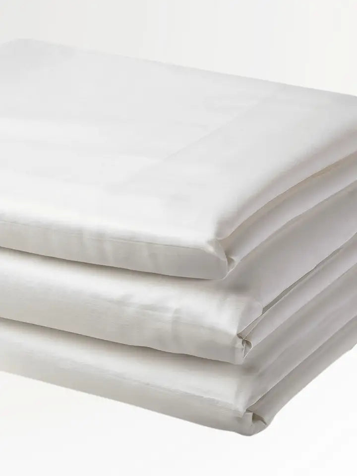Faceplant Dreams Bamboo King Sheet Set - White