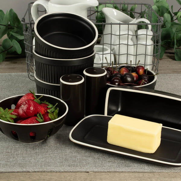 Cordon Bleu Tempo Onyx Salt & Pepper Shaker