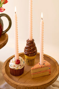 Desert Taper Candle Holders/Set of 3