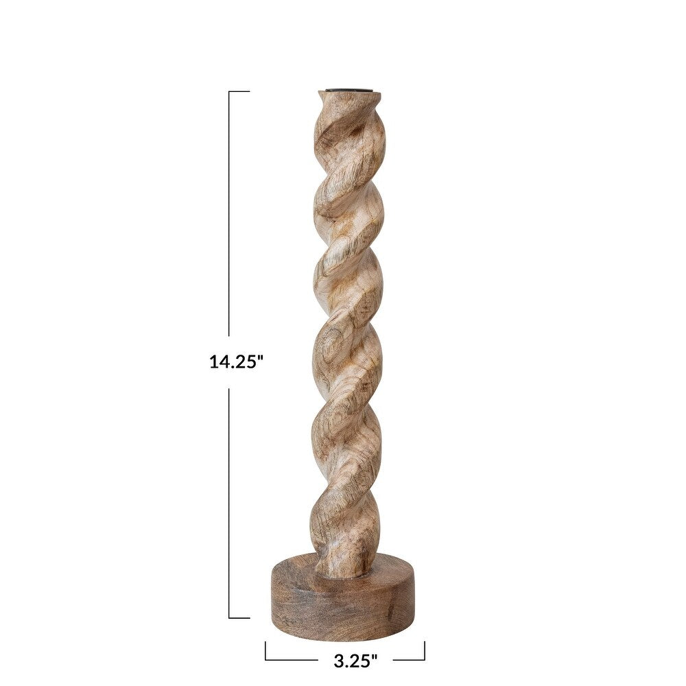 Twisted Taper Candle Holder