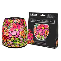 Modgy Luminary Lanterns - Louis C. Tiffany Pink Peony