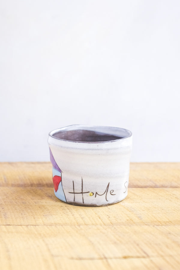 ZPots Handmade Home Sweet Home Mini Mug