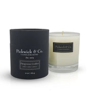 Pickwick & Co. Patagonian Leather Candle