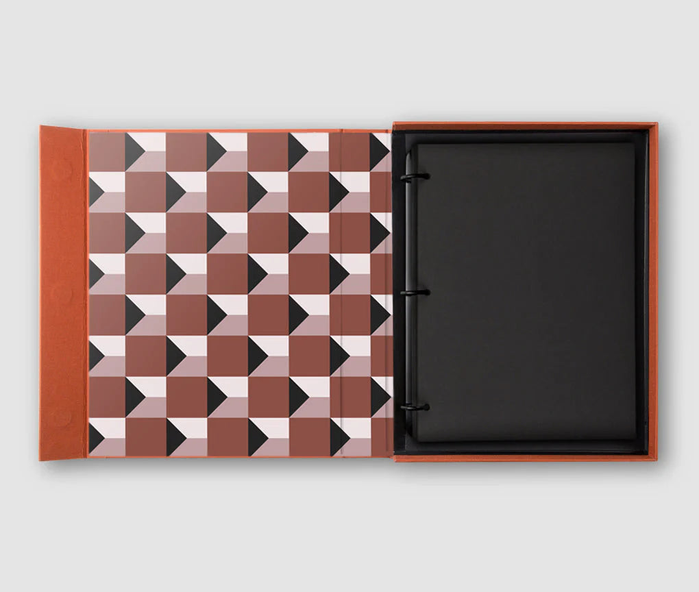 Printworks Orange Coffee Table Photo Album - Life in Pictures