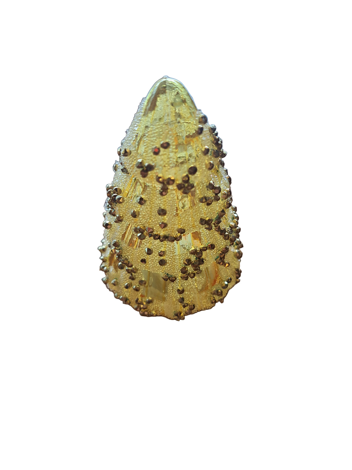 Glitter Tree with LED Lights4" glass tree with LED lights.