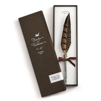 Vintage Feather Pen with Gift Box