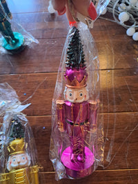 Nutcracker with Tree Candle