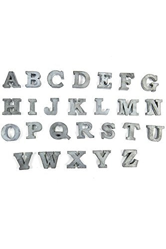 Small Zinc Letter - Y