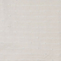 Hand Woven White Throw